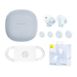 Air Nora 2, Bluetooth 5.3, autonomie totala 30h, Albastru