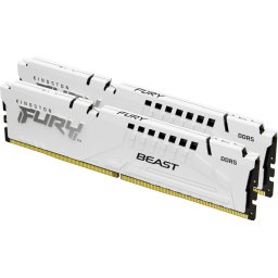 Kit Memorie Fury Beast White Intel XMP 3.0/AMD EXPO, 32GB, DDR5-6000MHz, CL30, Dual Channel