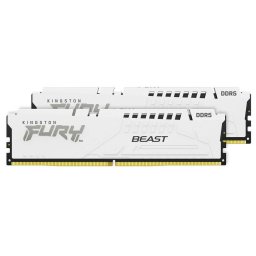 Memorie Fury Beast White Intel XMP 3.0/AMD EXPO, 64GB, DDR5-6000MHz, CL30, Dual Channel