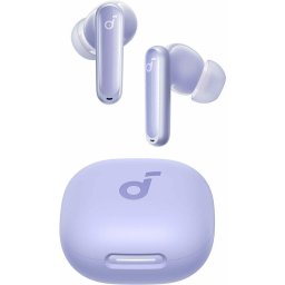 Casti wireless Soundcore P40i, Adaptive Noise Cancelling, IPX5, Bluetooth 5.3 Violet