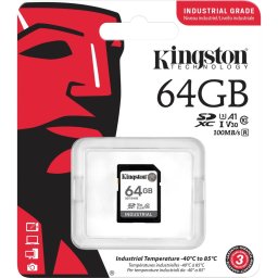 Card memorie SDXC Industrial 64GB Class 10 UHS-I U3 V30 A1