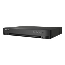 DVR 4K, 8 canale, AcuSense, 2 x HDD, audio over coaxial, Smart Playback, Alarma - HIKVISION iDS-7208HTHI-M2-SA