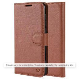 Husa Husa pentru Sony Xperia 1 VI - Techsuit Leather Folio - Brown