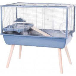 Custi, tarcuri si colivii Cusca pentru hamsteri NEOLIFE 80, albastra