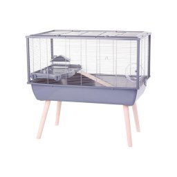 Custi, tarcuri si colivii Cușcă pentru hamsteri NEOLIFE 80, gri