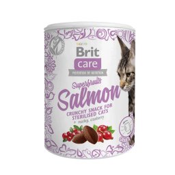 Brit Care Cat Snack Superfruits Salmon 100 gr