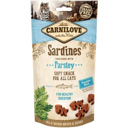Carnilove Cat Semi Moist Snack Sardine with Parsley 50 gr