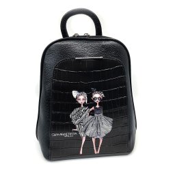 Rucsac Piele Coco Couture Mademoiselle Noir