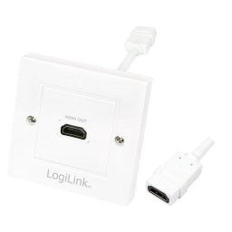 Priza HDMI de perete cu 1 port HDMI, Logilink