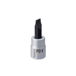 Tubulara cu varf surubelnita drept de 8mm, cu prindere 3/8