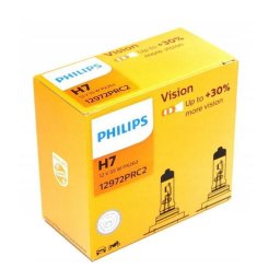 Bec halogen H7 12V 55W Vision +30% Light, Cutie: x2 bucati