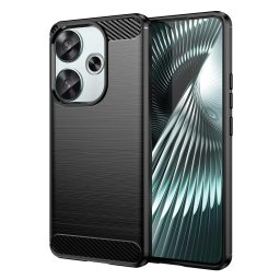 Husa Husa pentru Xiaomi Poco F6 - Techsuit Carbon Silicone - Black