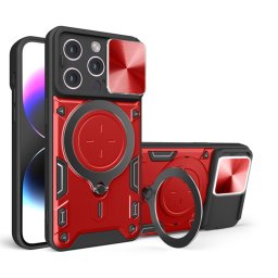 Husa Husa pentru iPhone 15 Pro - Techsuit CamGuard Pro - Red