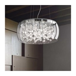Lustră pe cablu Ideal Lux AUDI 5xG9/40W/230V transparent