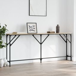 Masa consola, stejar sonoma, 180x23x75 cm, lemn prelucrat GartenMobel Dekor