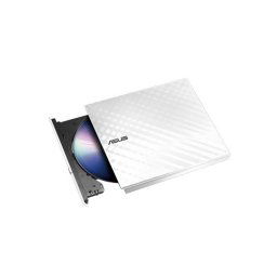 Unitate Optica Externa Asus, Sdrw-08D2S-U/Lite/Whitusb 2.0 (Type-A), Compatibil Cu Windows Si Mac Os