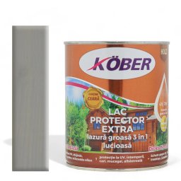 Lac colorat lemn, Kober Extra 3 in 1 , Plop Aspen, 10 l, lazura groasa,