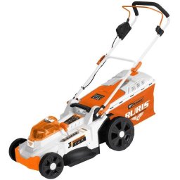 Masina de tuns gazon pe acumulator RXI4344e, 2 x 20V, latime lucru 43 cm, 6 niveluri taiere, 25-75 mm, cos 50 litri, fara acumulator, incarcator