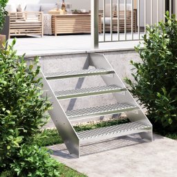 Treapta tip gratar, 80x24x7 cm, otel galvanizat GartenMobel Dekor