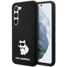 Husa Karl Lagerfeld Silicone Choupette case for Samsung Galaxy S24 - black