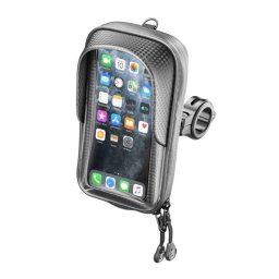 Suport telefon Interphone model Master - carcasa universala cu fermoar - montaj pe ghidon - waterproof - diagonala maxima smartphone: 5.8 inch