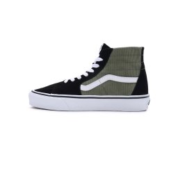 VANS Sneaker înalt 'SK8-Hi' verde închis / negru / alb