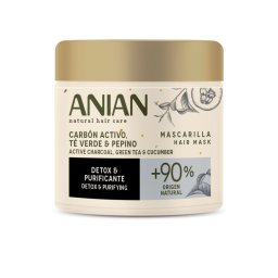 Anian Masca Carbune Activ, ceai verde si castravete 350 ml