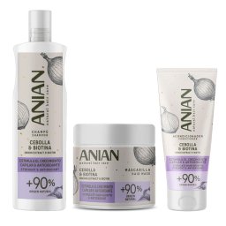 Set Sampon, Masca si Balsam cu Ceapa si Biotina