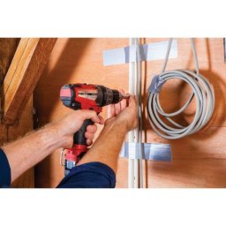 Banda adeziva texturata BISON Power Repair, gri, 50mmx50m