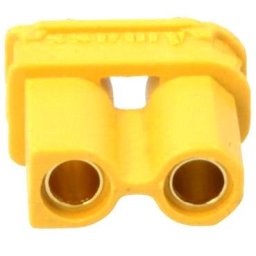 Mufa alimentare DC XT30 mama 2 pini cu lipire pe cablu 15A 500V AMASS XT30U-F