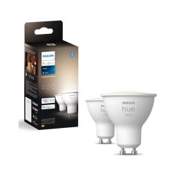 SET 2x bec LED dimabil Philips Hue WHITE GU10/4,2W/230V 2700K