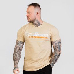 GymBeam Tricou Grow Sand XXXL