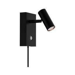 Nordlux - Spot LED de perete OMARI LED/3,2W/230V negru, dimabil