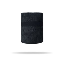GymBeam Prosop sport din microfibră Medium Black