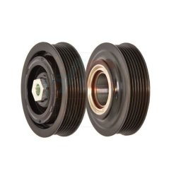 Set fulie si ambreiaj compresor A/C DENSO 6SEU14C 6PK 105mm AUDI A4, A5, A6, A8, Q5
