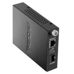 Mediaconvertor Gigabit - SFP fibra optica (pt TFC-1600) - TRENDnet TFC-1000MGA
