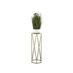 Suport pentru flori 70x24 cm, culoare aurie