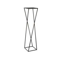 Suport pentru flori 100x24 cm, negru