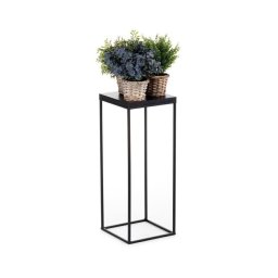 Suport pentru flori BASICLOFT 60x24 cm, negru