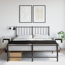 Noptiere, 2 buc., alb, 36x39x50,5 cm, otel laminat la rece GartenMobel Dekor