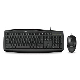 Kit Tastatura si Mouse Genius KM-200 (Negru)