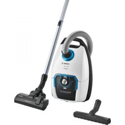 Aspirator cu sac Bosch BGB8SIL1, ProSilence, Automatic PowerControl,filtru Hepa, 800 W, sac XXL, Alb