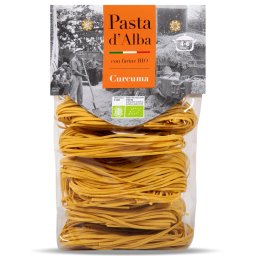 Paste tagliolini BIO din grau dur si turmeric Pasta d Alba