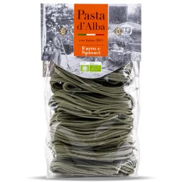 Paste tagliolini BIO din spelta si spanac Pasta d Alba