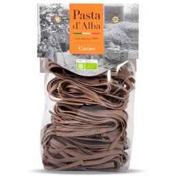 Paste tagliatelle BIO din grau dur si cacao Pasta d Alba