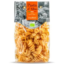 Paste fusilloni BIO din grau dur si oua Pasta d Alba