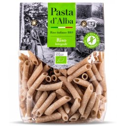 Paste penne BIO fara gluten, din orez integral Pasta d Alba