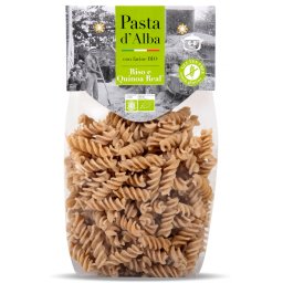 Paste fusilli BIO fara gluten, din orez si quinoa Pasta d Alba