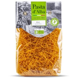 Paste angel hair BIO fara gluten, din orez si morcovi Pasta d Alba