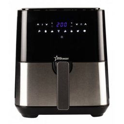 Friteuza digitala cu aer cald XL STARCREST SFR-5050X, 1450 W, 5 Litri, Termostat 80 - 200 C, 8 programe predefinite, Negru